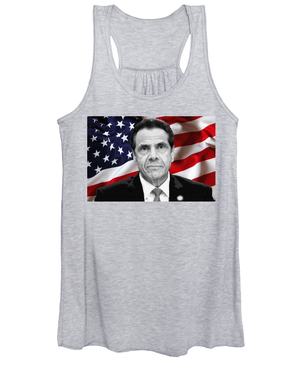 The Governor Women's Tank Top featuring the digital art The Governor by David Stasiak