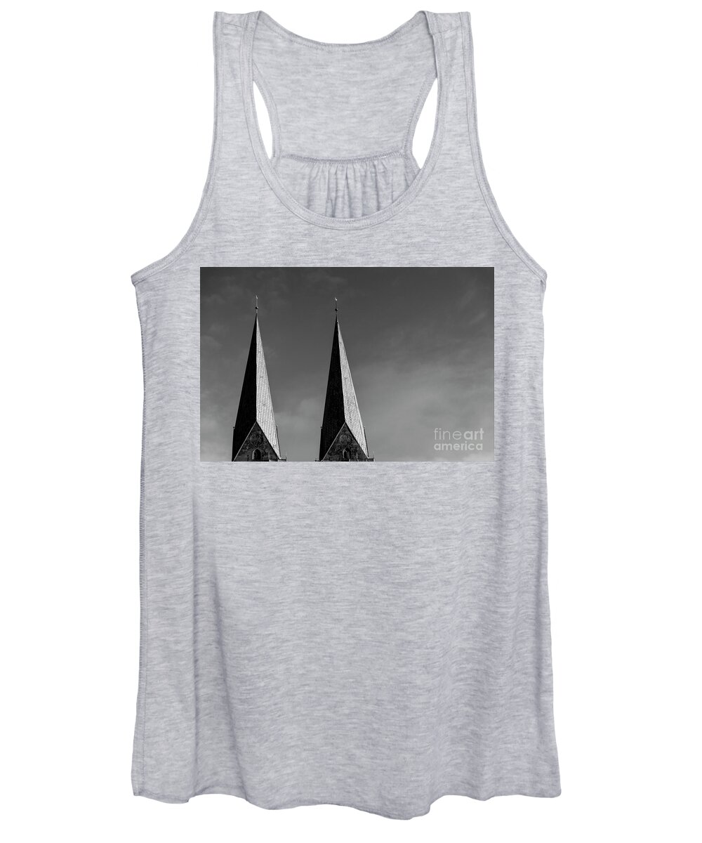Spires Women's Tank Top featuring the photograph The Spires by Daniel M Walsh