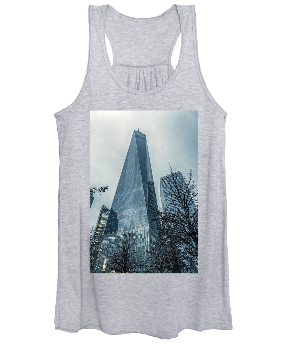 Published Women's Tank Top featuring the photograph The Streets Of New York City V by Enrique Pelaez