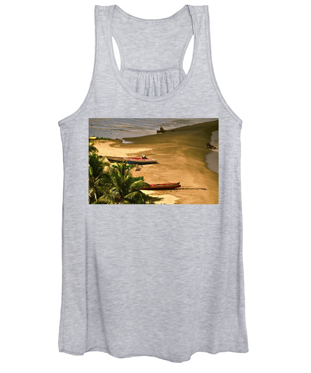 St. Lucia Women's Tank Top featuring the photograph Tranquility by Segura Shaw Photography