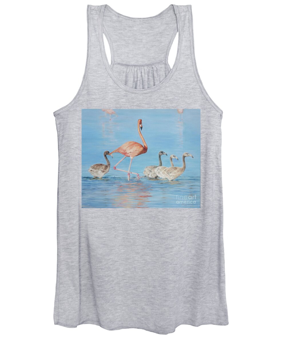 Roshanne Women's Tank Top featuring the painting Transformation by Roshanne Minnis-Eyma
