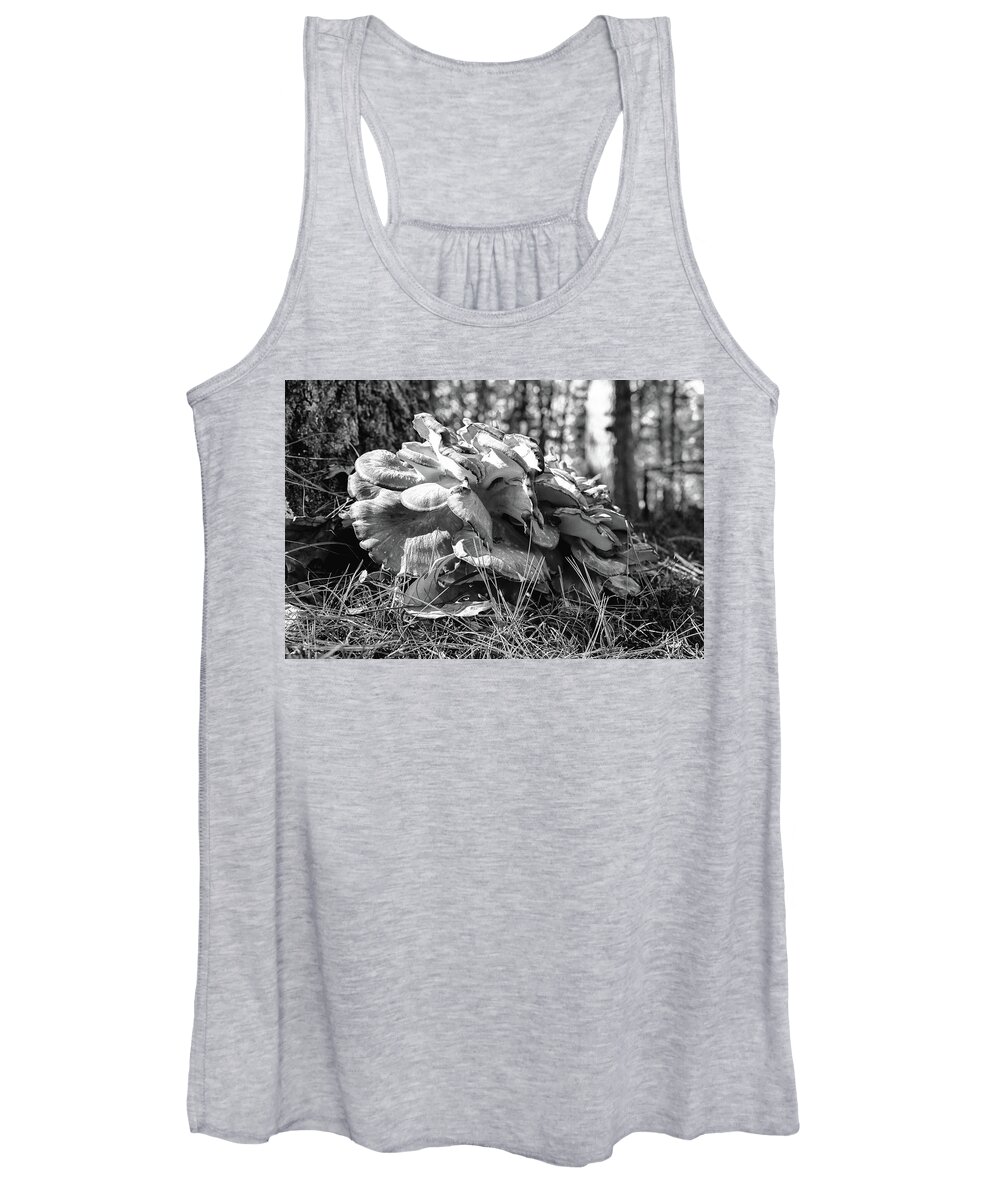 Tree Women's Tank Top featuring the photograph Tree Fungi by Steven Nelson