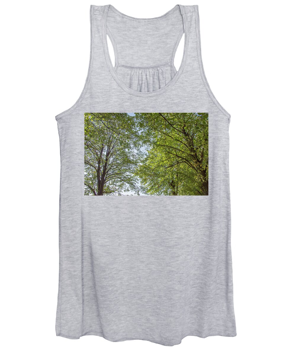 Trent Park Women's Tank Top featuring the photograph Trent Park Trees Fall 19 by Edmund Peston
