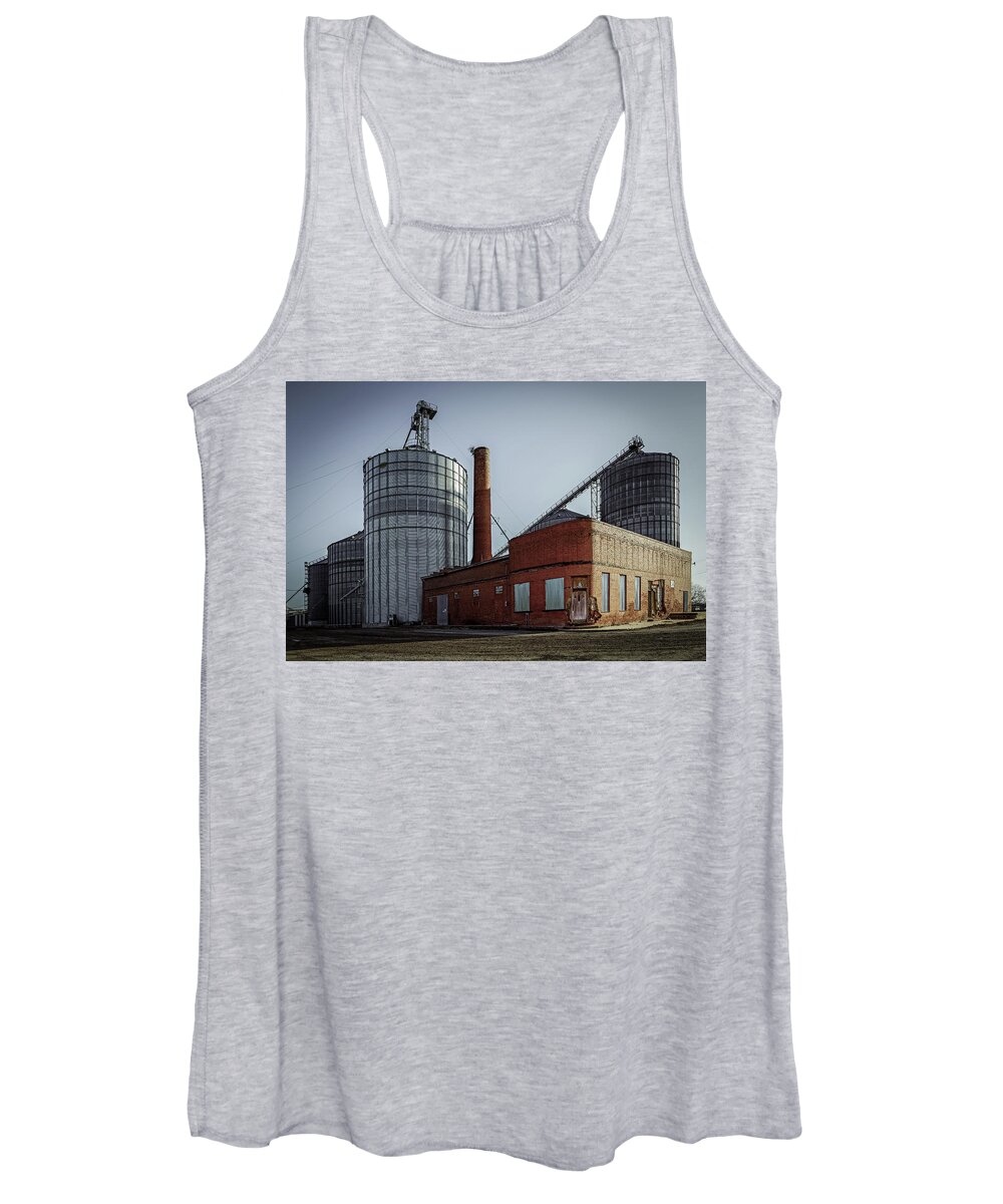 Abandoned Women's Tank Top featuring the photograph Vintage Art Deco Influence by Mike Schaffner