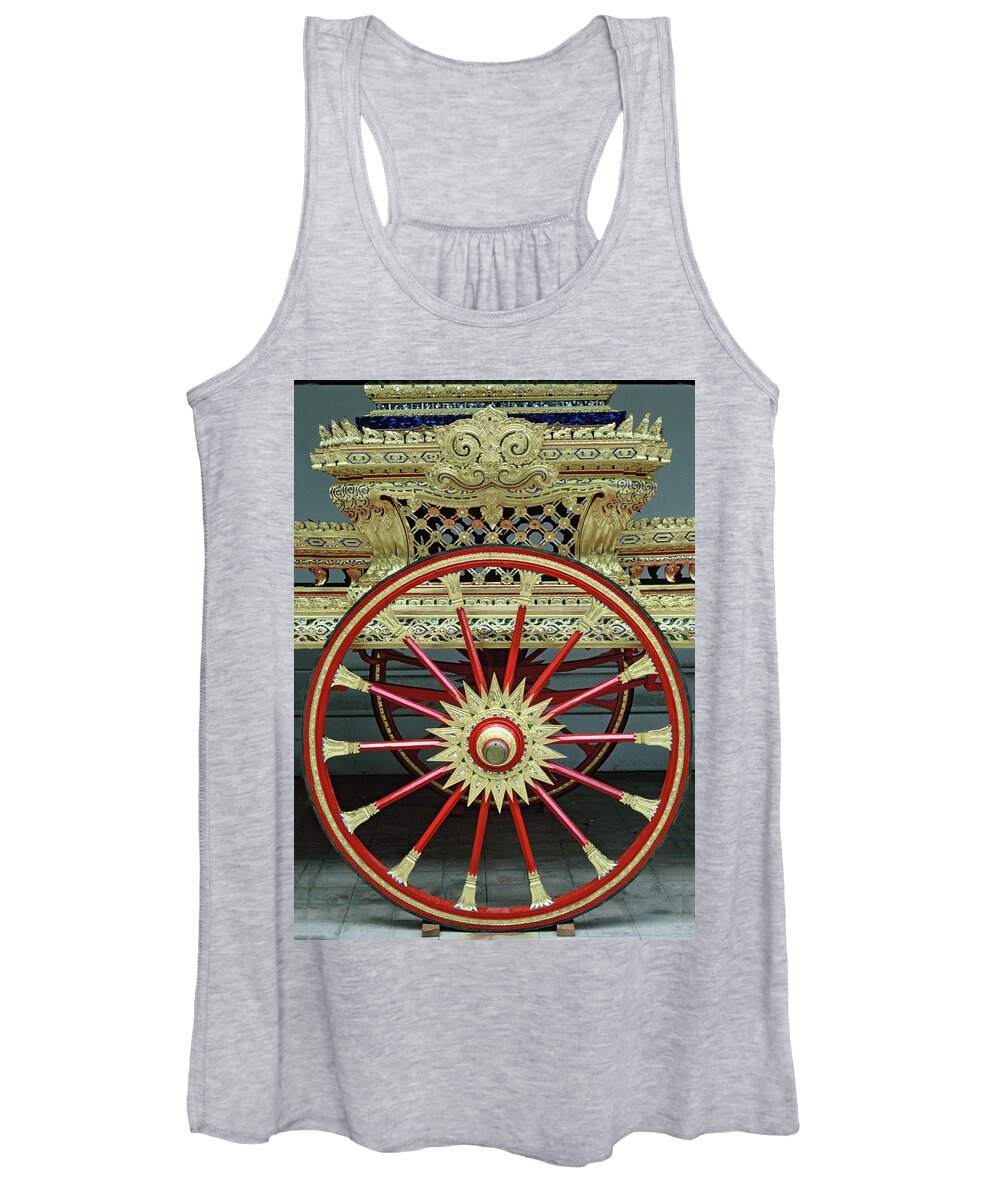 Thailand Women's Tank Top featuring the photograph Wheel by Valerie Brown