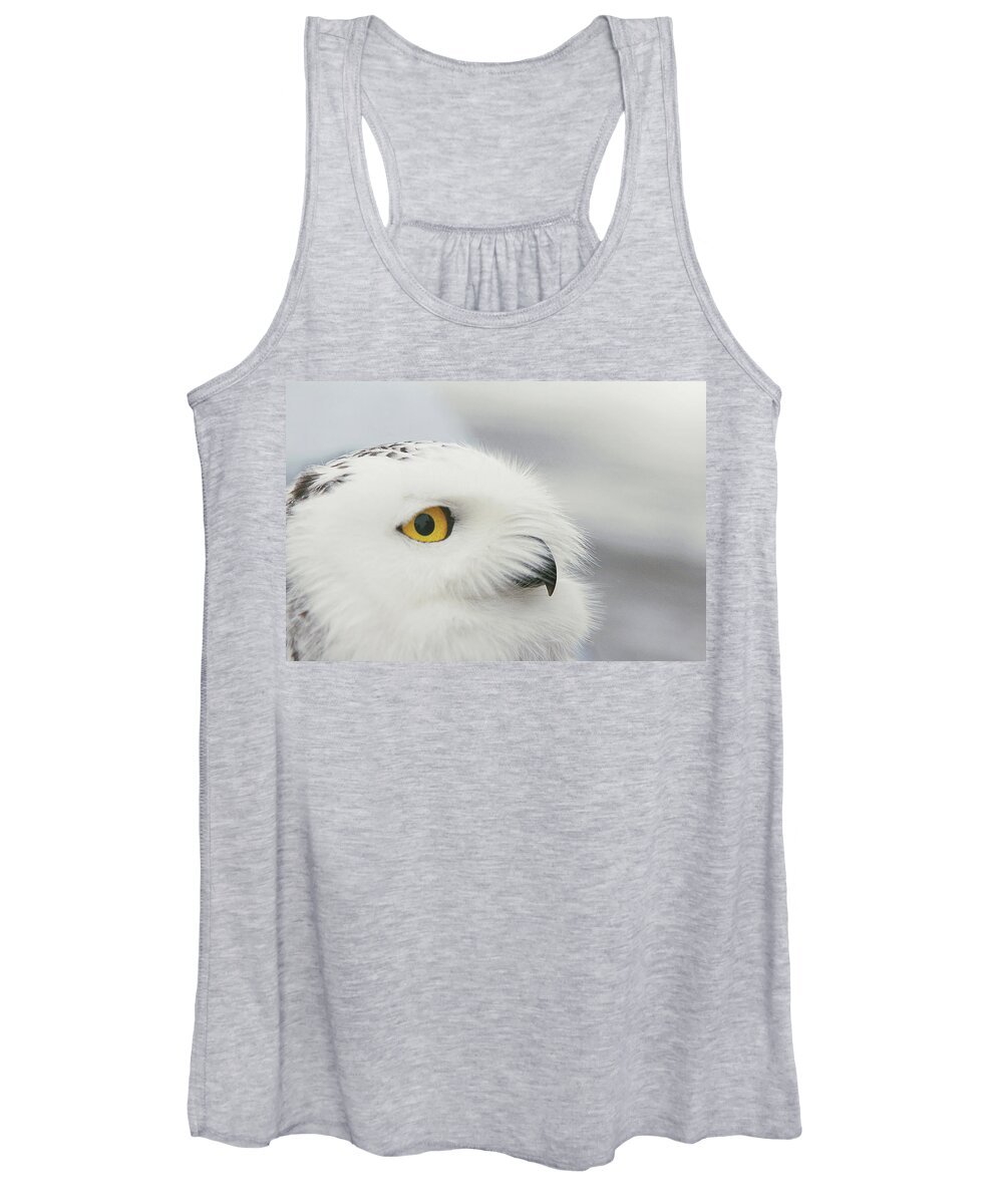 Wildlife Women's Tank Top featuring the photograph Wise Guy by Carrie Ann Grippo-Pike