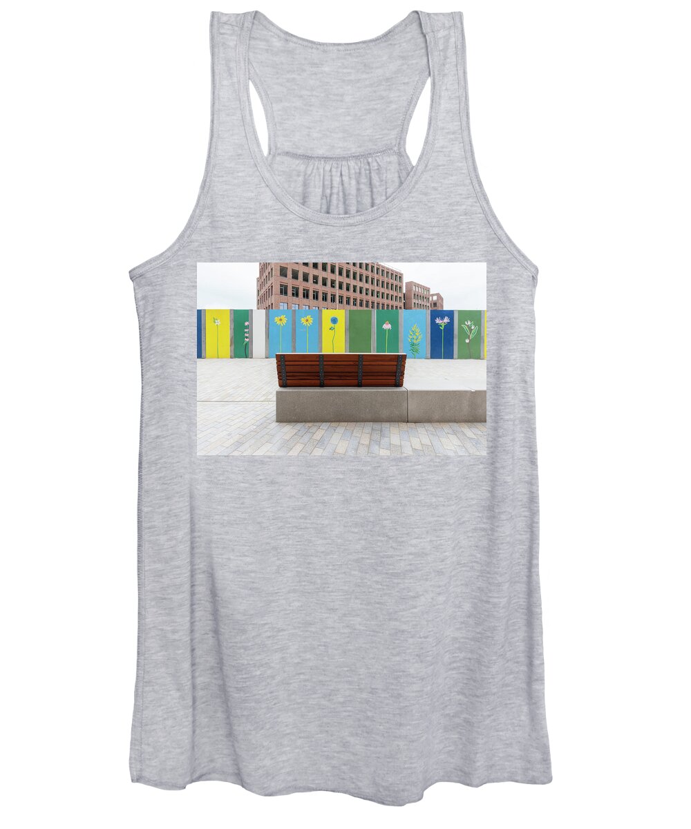 New Topographics Women's Tank Top featuring the photograph Yorkshire Urbanscapes 162 by Stuart Allen