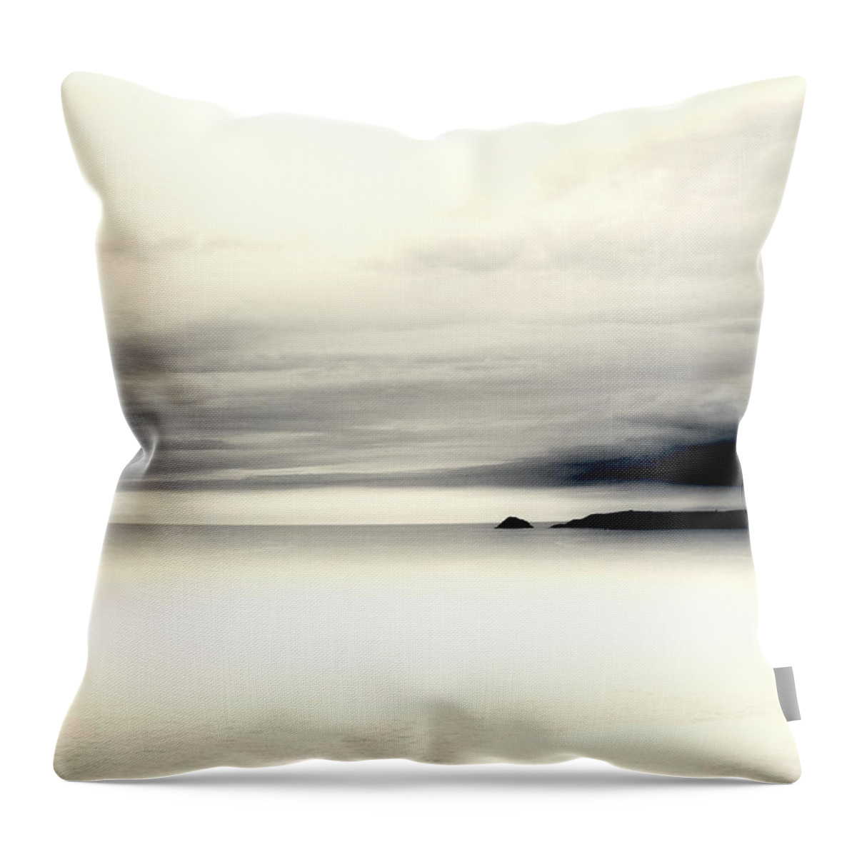 Cornwall Throw Pillow featuring the photograph Peninsula by Dorit Fuhg