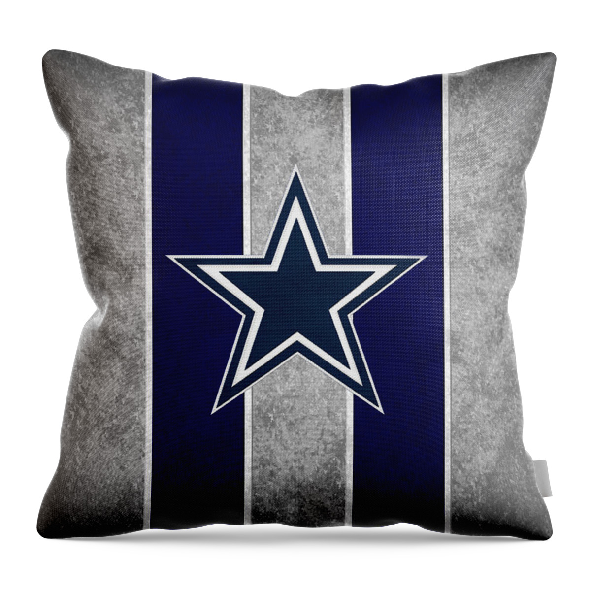 Cowboys Throw Pillow featuring the photograph Dallas Cowboys by Joe Hamilton