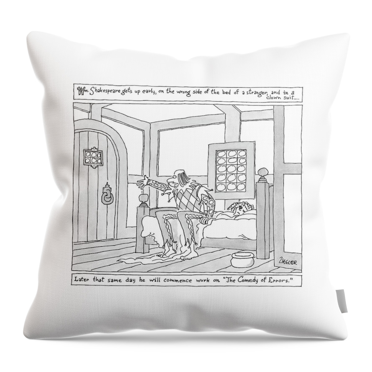 New Yorker March 26th, 2007 Throw Pillow