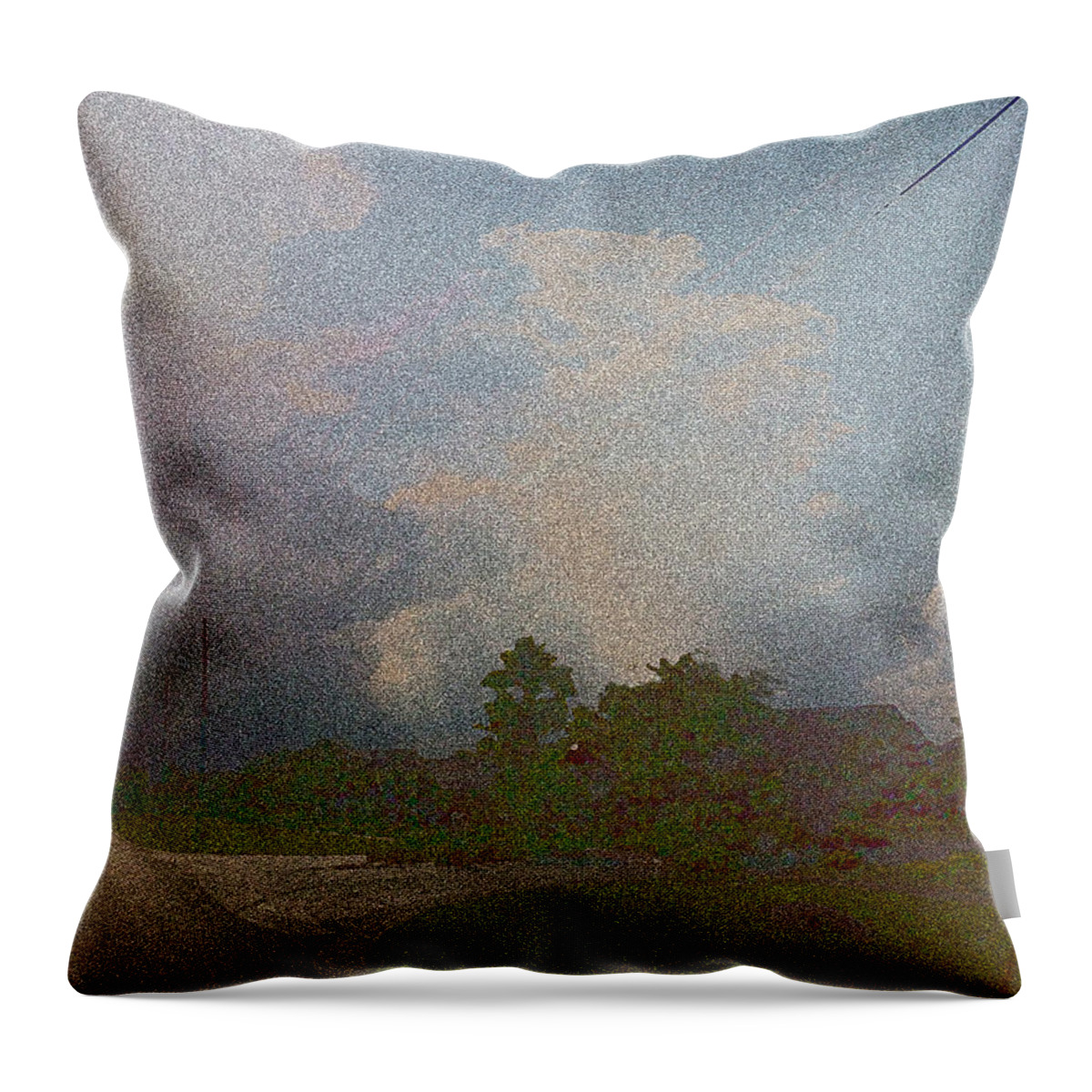 Landscape Throw Pillow featuring the photograph Abstract Landscape 2 by George Pedro