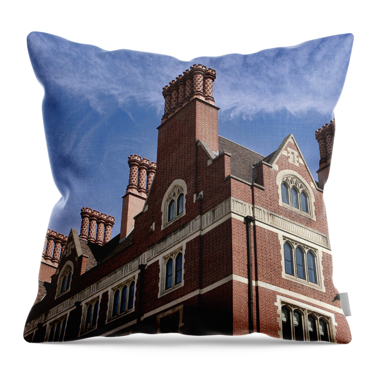 London Throw Pillow featuring the photograph Arundel House by Nicky Jameson
