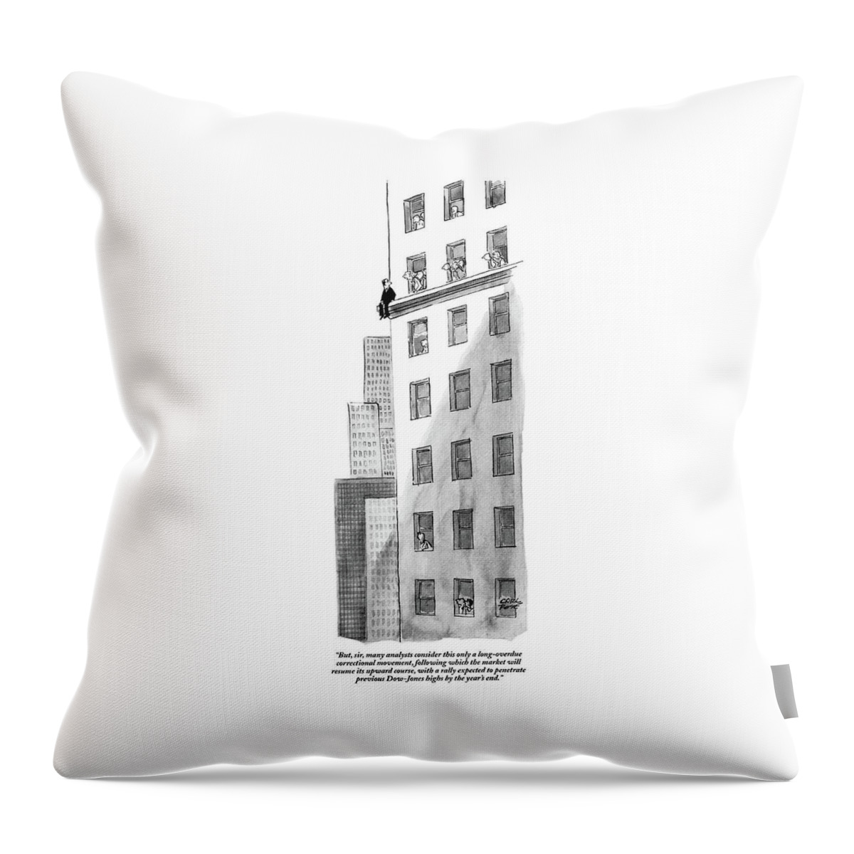 But, Sir, Many Analysts Consider This Only Throw Pillow