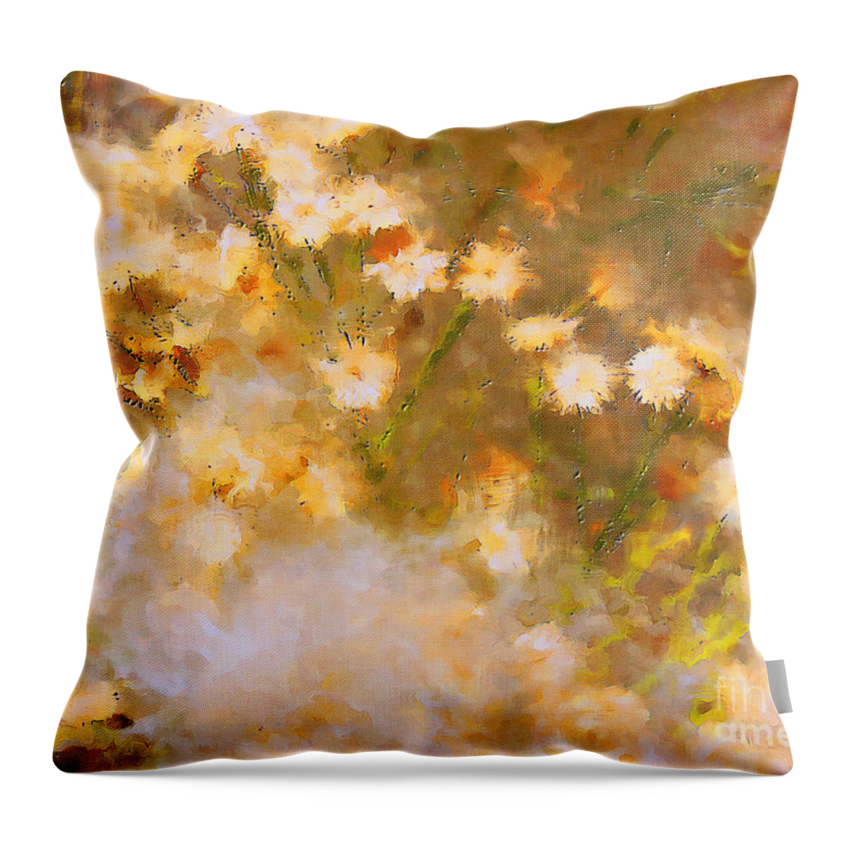 Daisy Throw Pillow featuring the photograph Daisy a Day 21 by Julie Lueders 