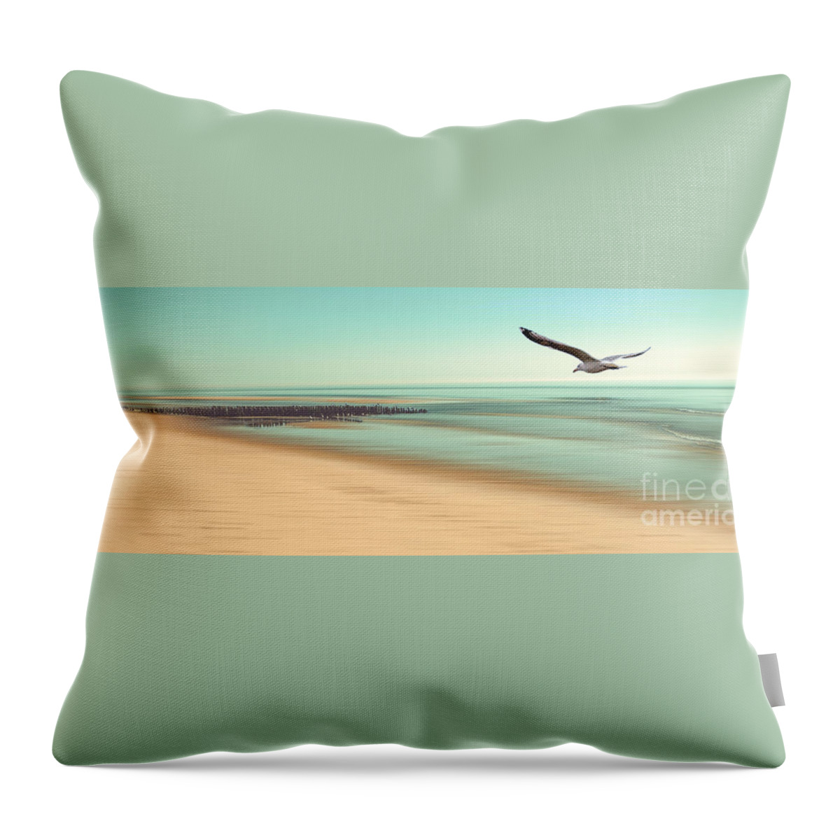 Peaceful Throw Pillow featuring the photograph Desire - Light by Hannes Cmarits