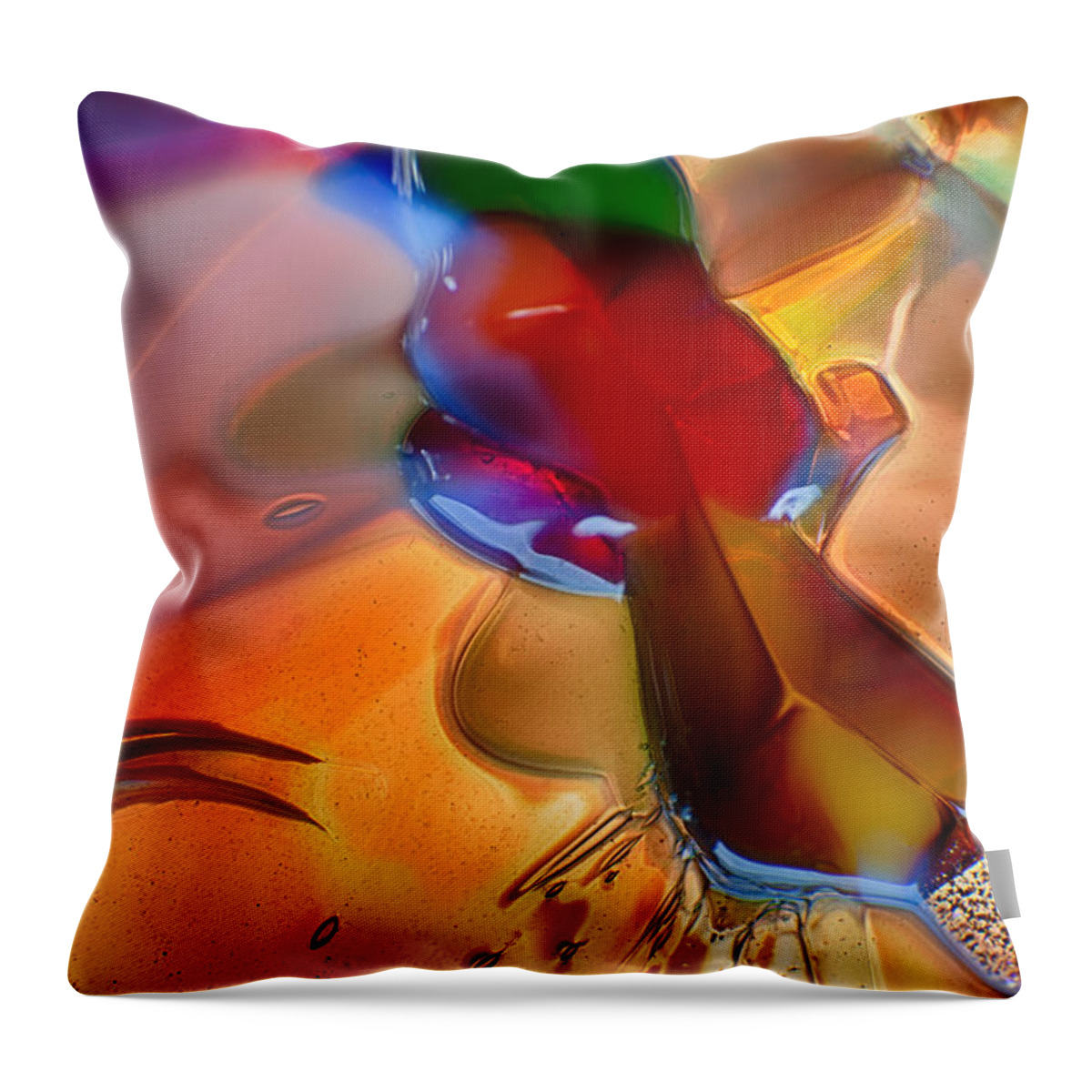 Dragonflying Throw Pillow featuring the photograph DragonFlying by Omaste Witkowski