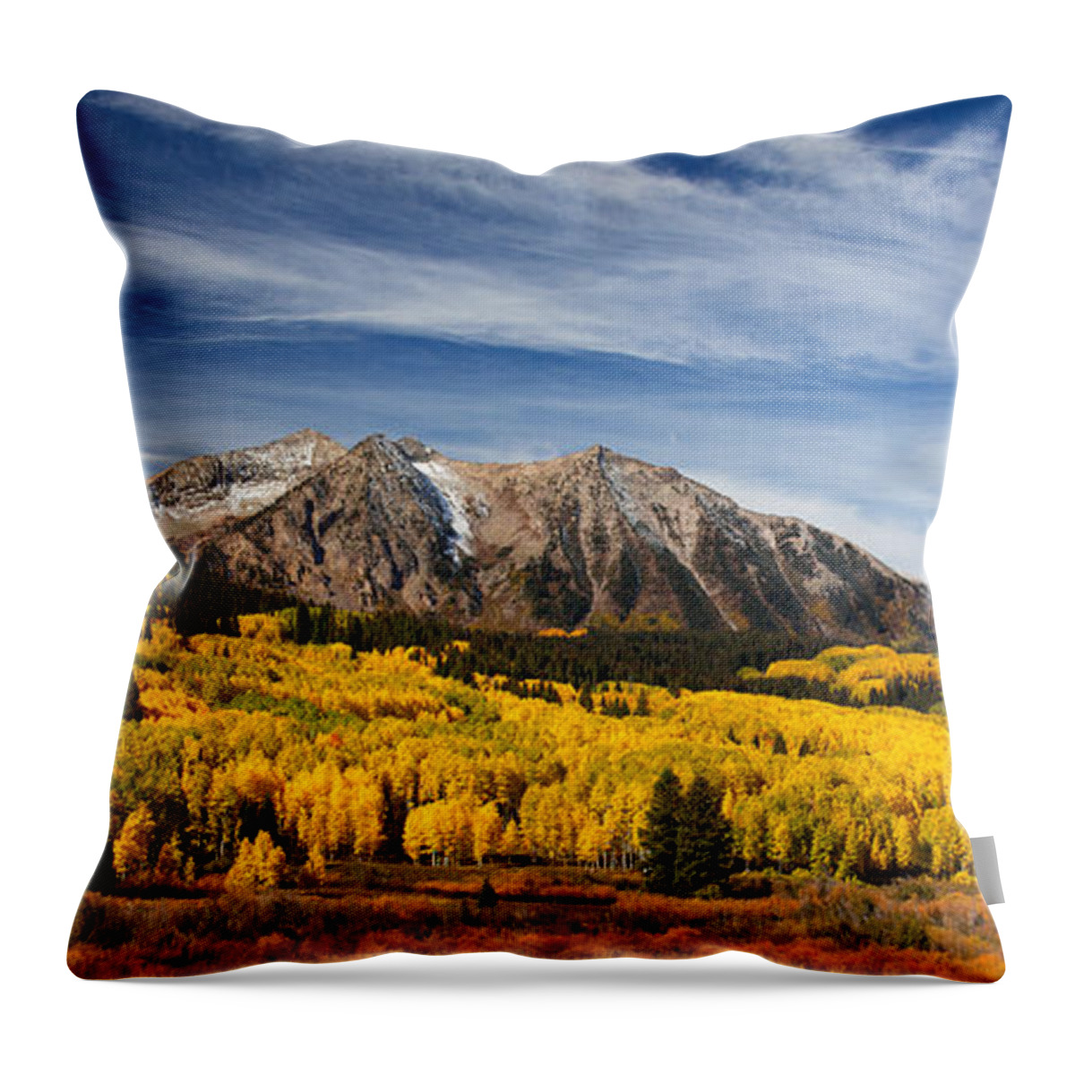 Colorado Throw Pillow featuring the photograph Fresh Air by Darren White