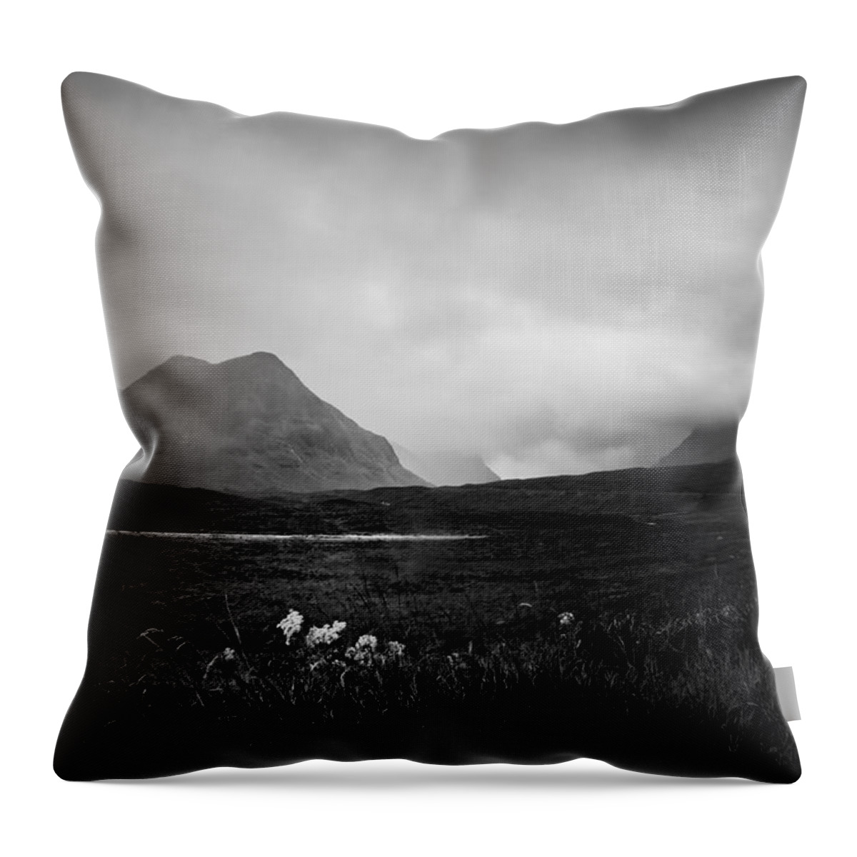 Glen Coe Throw Pillow featuring the photograph Glencoe by Dorit Fuhg