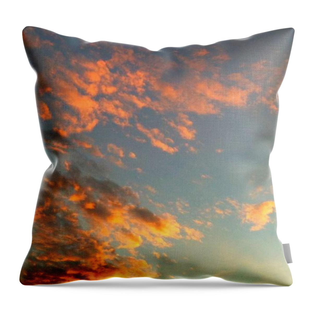 Durham Throw Pillow featuring the photograph Good Morning by Linda Bailey