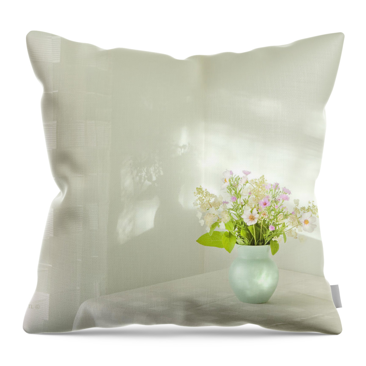 Morning Throw Pillow featuring the photograph Good Morning Sunshine by Theresa Tahara