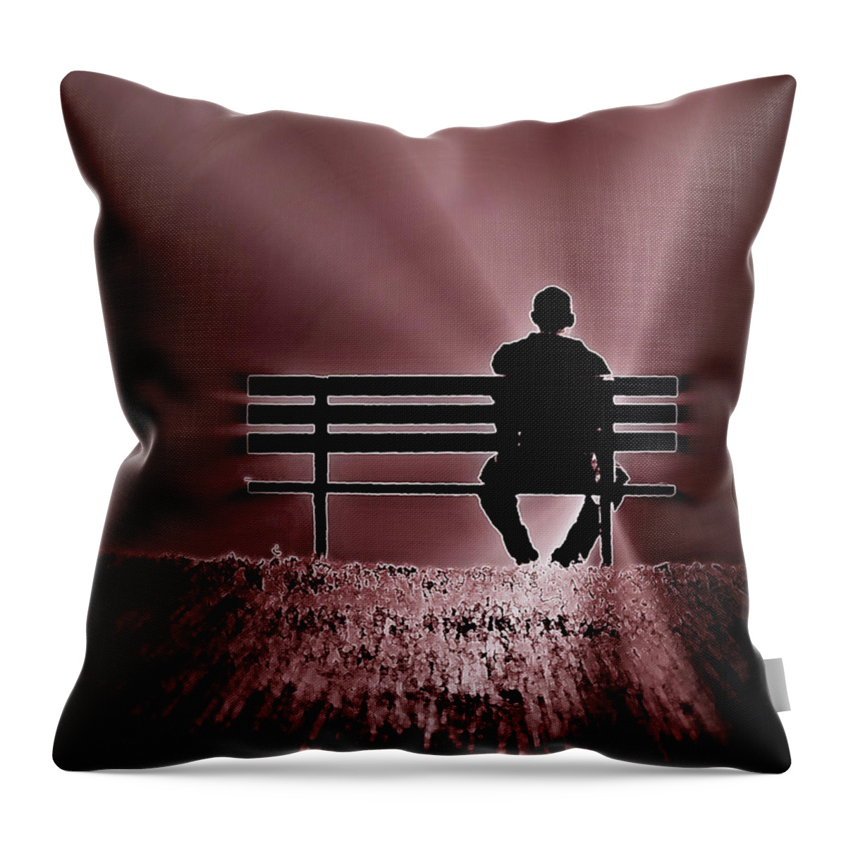 Inspirational Throw Pillow featuring the photograph Hope For Tomorrow by Micki Findlay