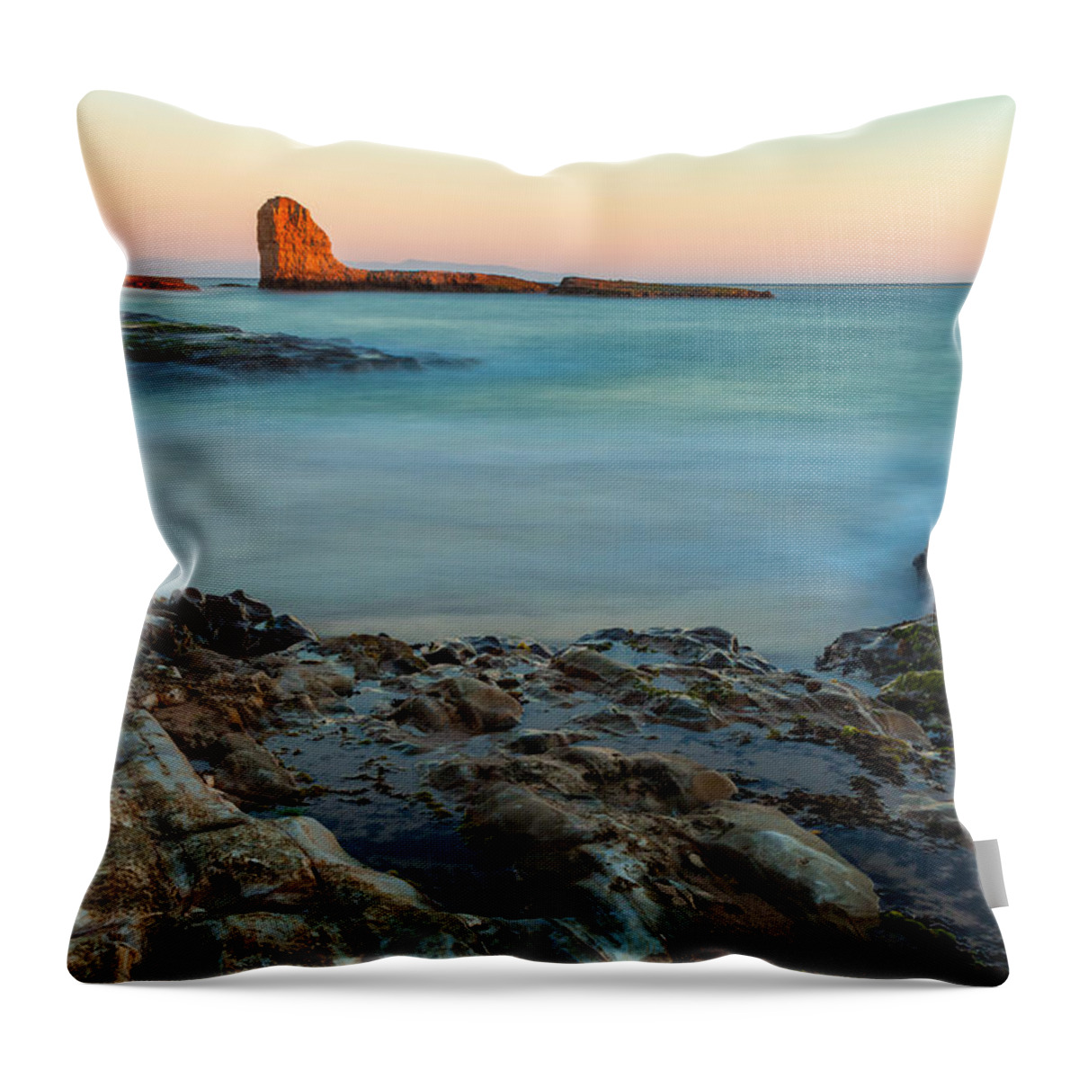 Landscape Throw Pillow featuring the photograph Here and There by Jonathan Nguyen