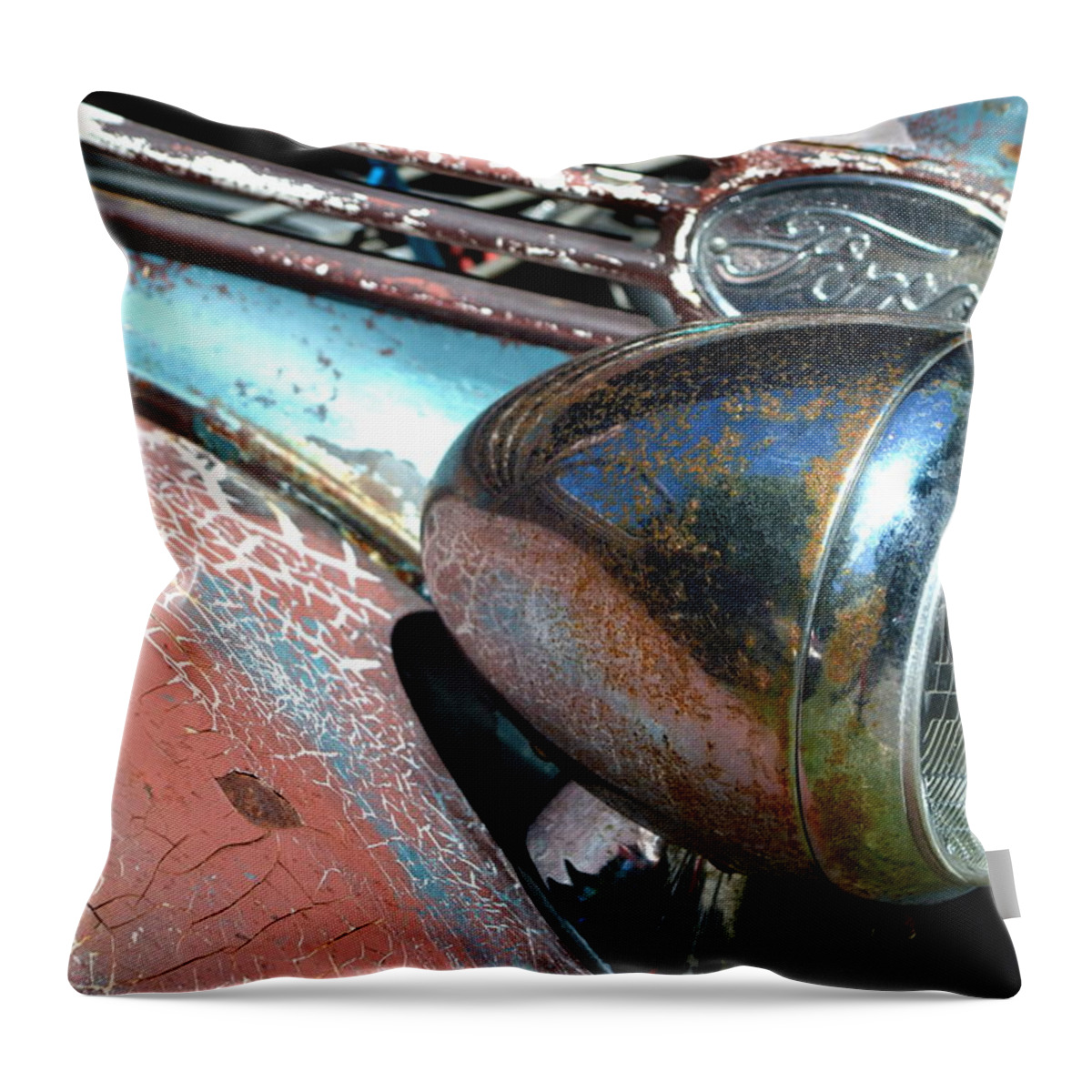 Ford Throw Pillow featuring the photograph Hr-32 by Dean Ferreira