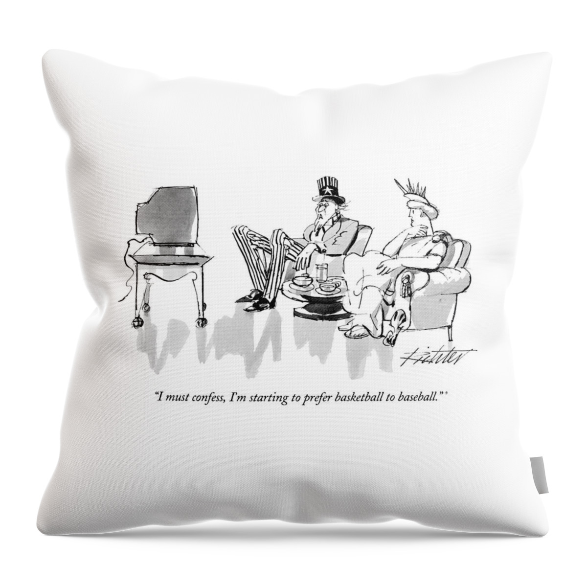 I Must Confess Throw Pillow