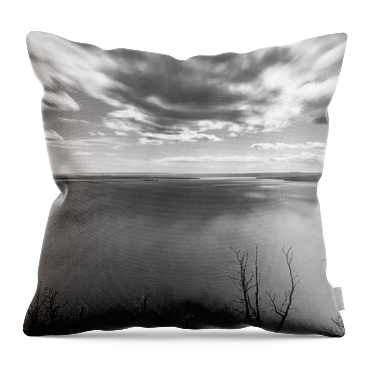 Cloud Throw Pillow featuring the photograph In Motions by Jon Glaser