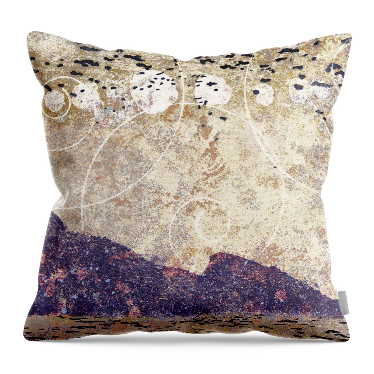 Scenic Throw Pillow featuring the photograph Landfall by Carol Leigh