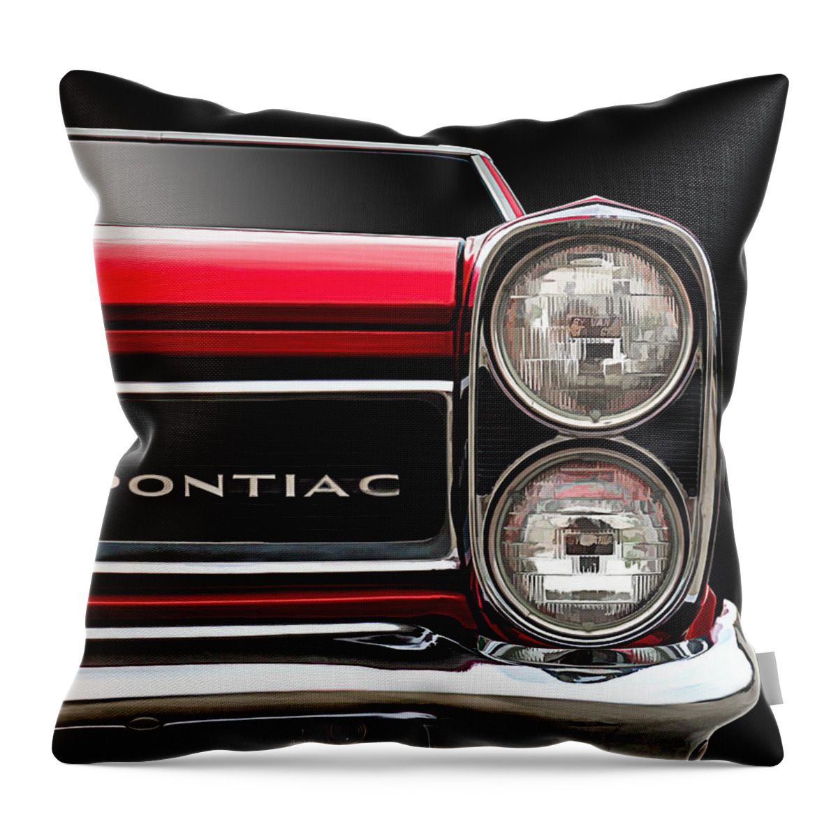 Automotive Throw Pillow featuring the digital art Le Mans by Douglas Pittman