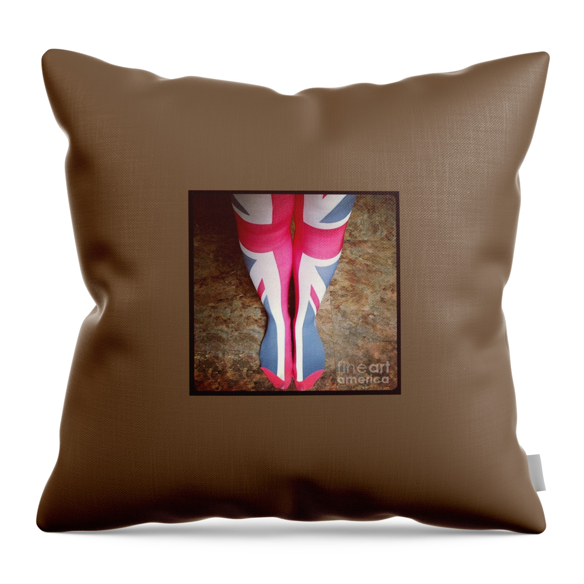 Legs Throw Pillow featuring the photograph Legs by Denise Railey