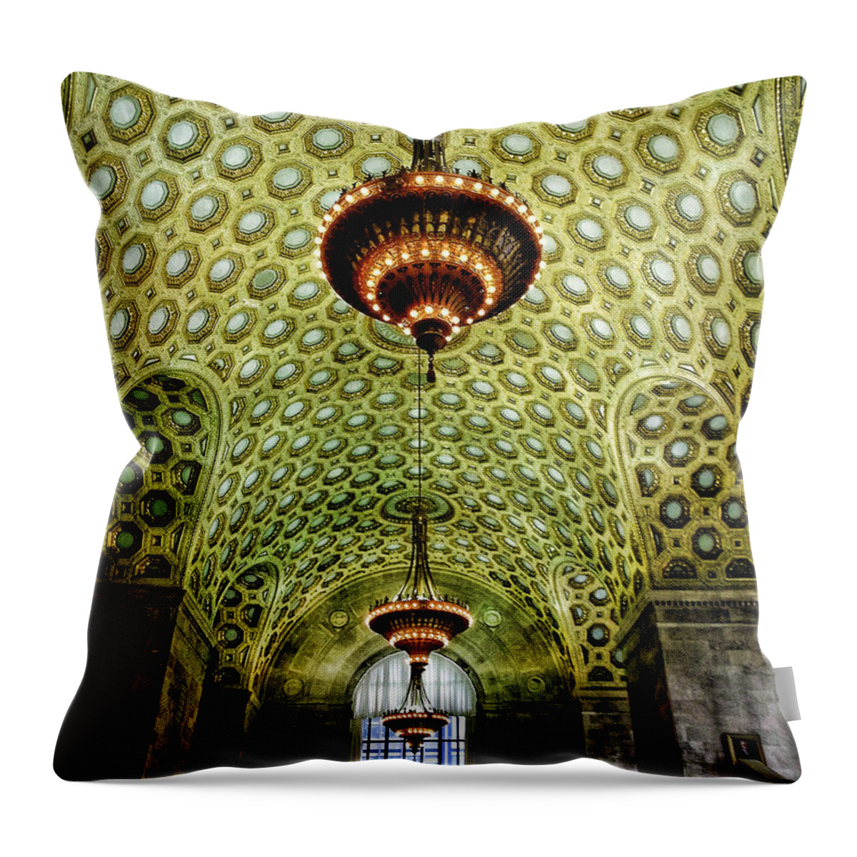 Toronto Throw Pillow featuring the photograph Look Up by Nicky Jameson