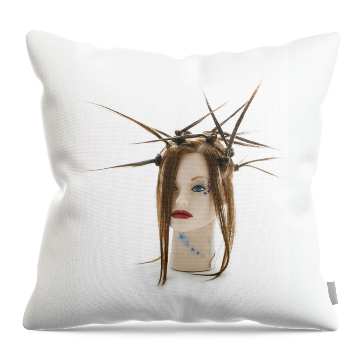 Mannequin Throw Pillow featuring the photograph Lookin' Good by Patty Colabuono