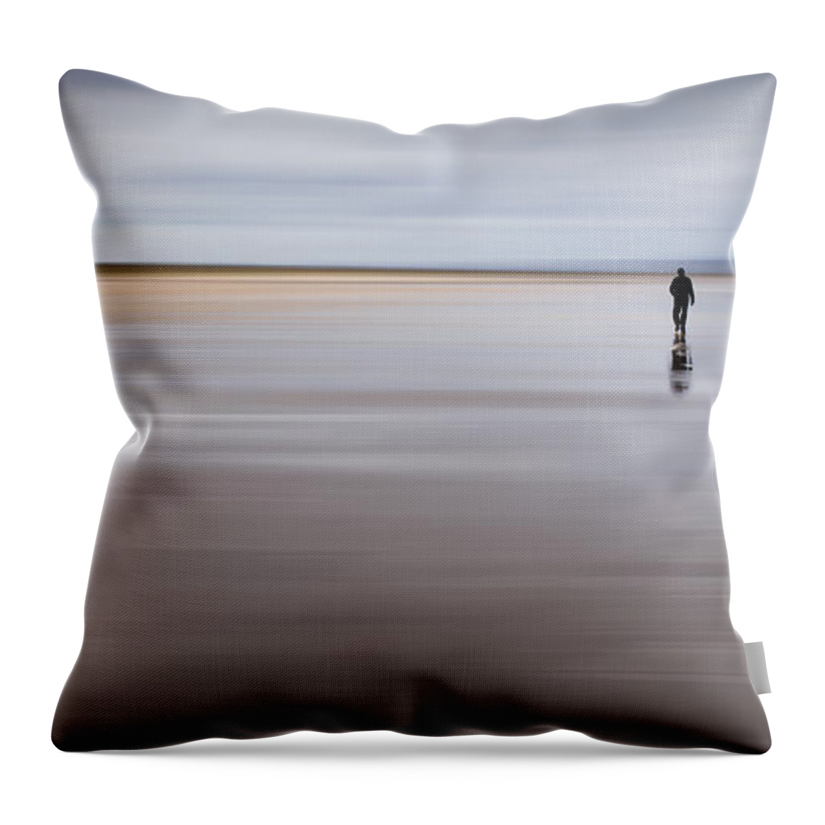 Lost Throw Pillow featuring the photograph Lost Souls 1C by Nigel R Bell
