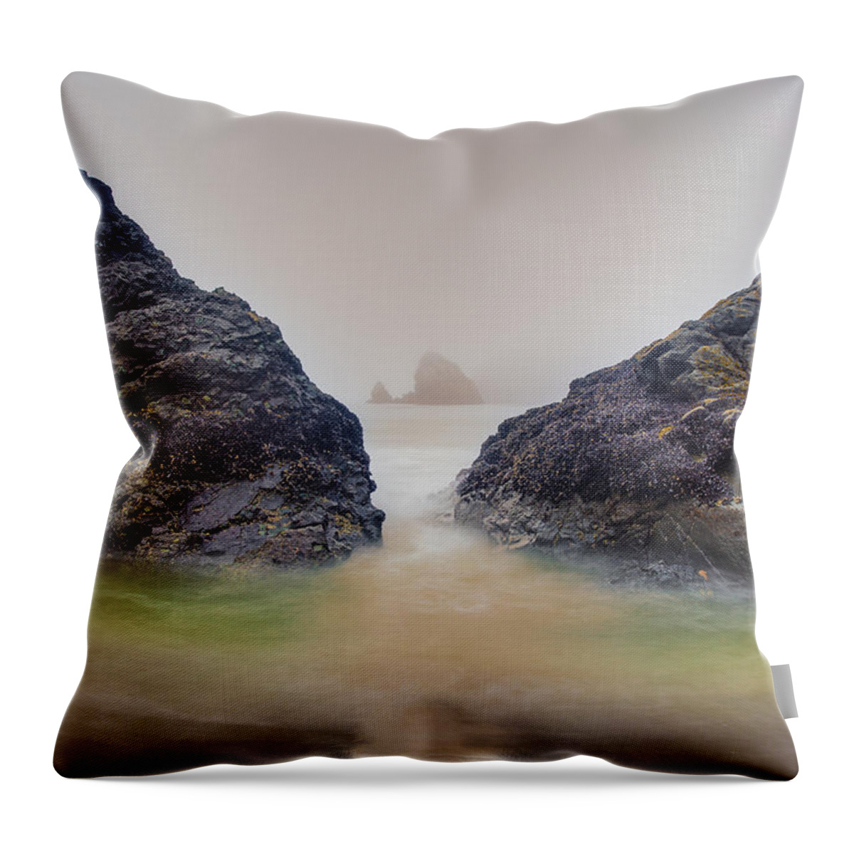 Pacific Ocean Throw Pillow featuring the photograph Moment of Discovery by Adam Mateo Fierro