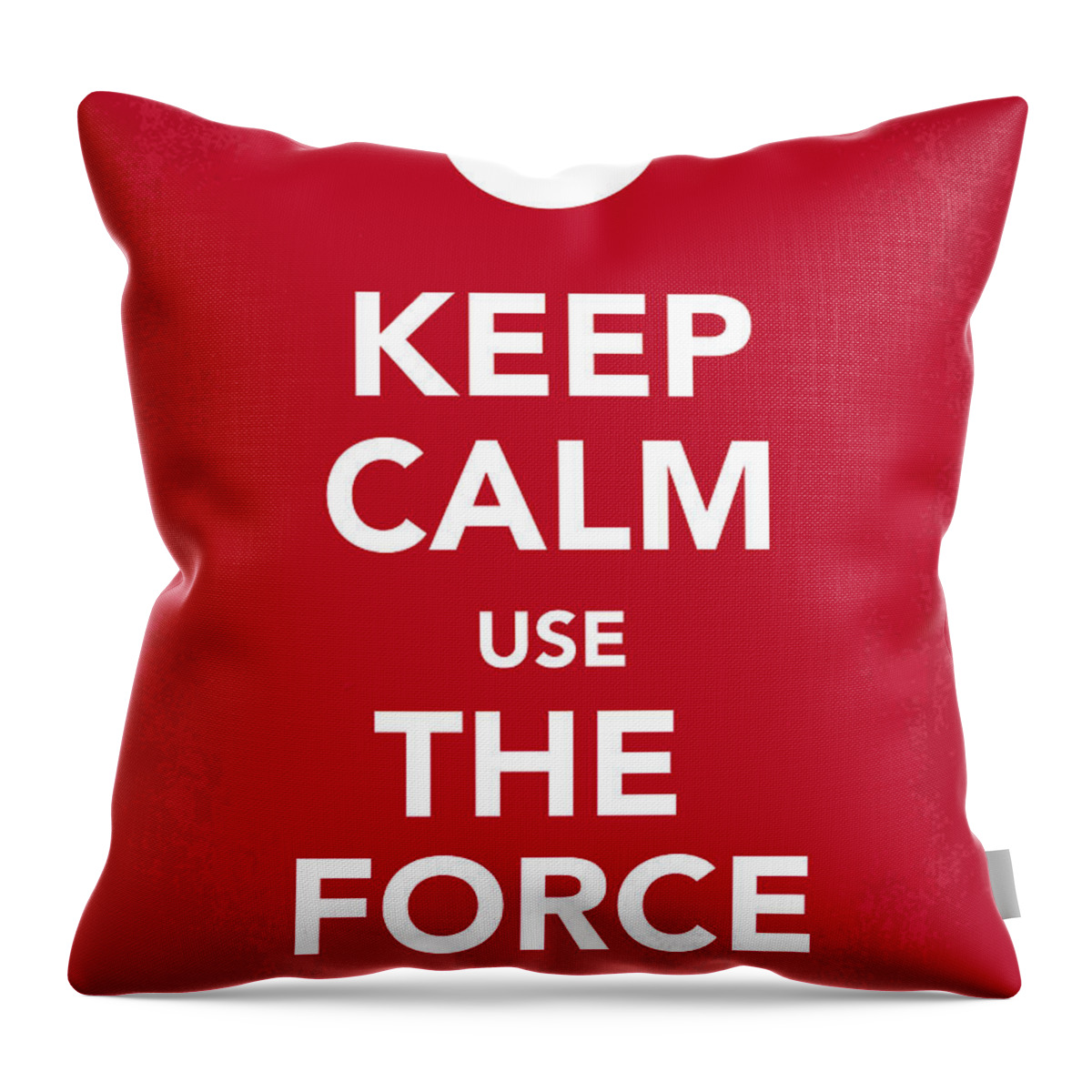 Star Throw Pillow featuring the digital art My Keep Calm Star Wars - Rebel Alliance-poster by Chungkong Art
