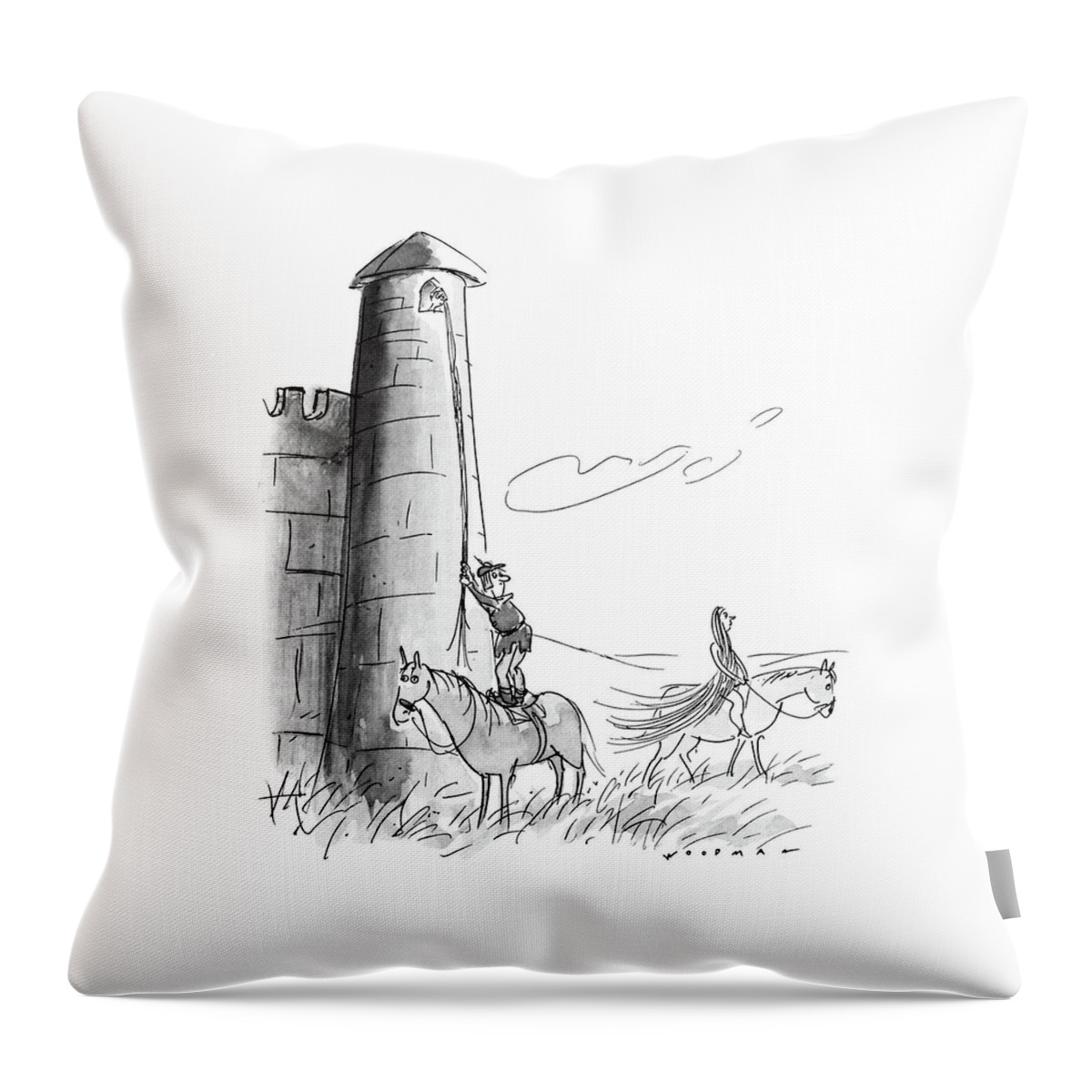 New Yorker July 11th, 1988 Throw Pillow