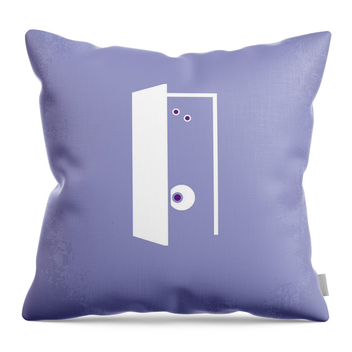 Monster Inc Throw Pillow featuring the digital art No161 My Monster Inc minimal movie poster by Chungkong Art