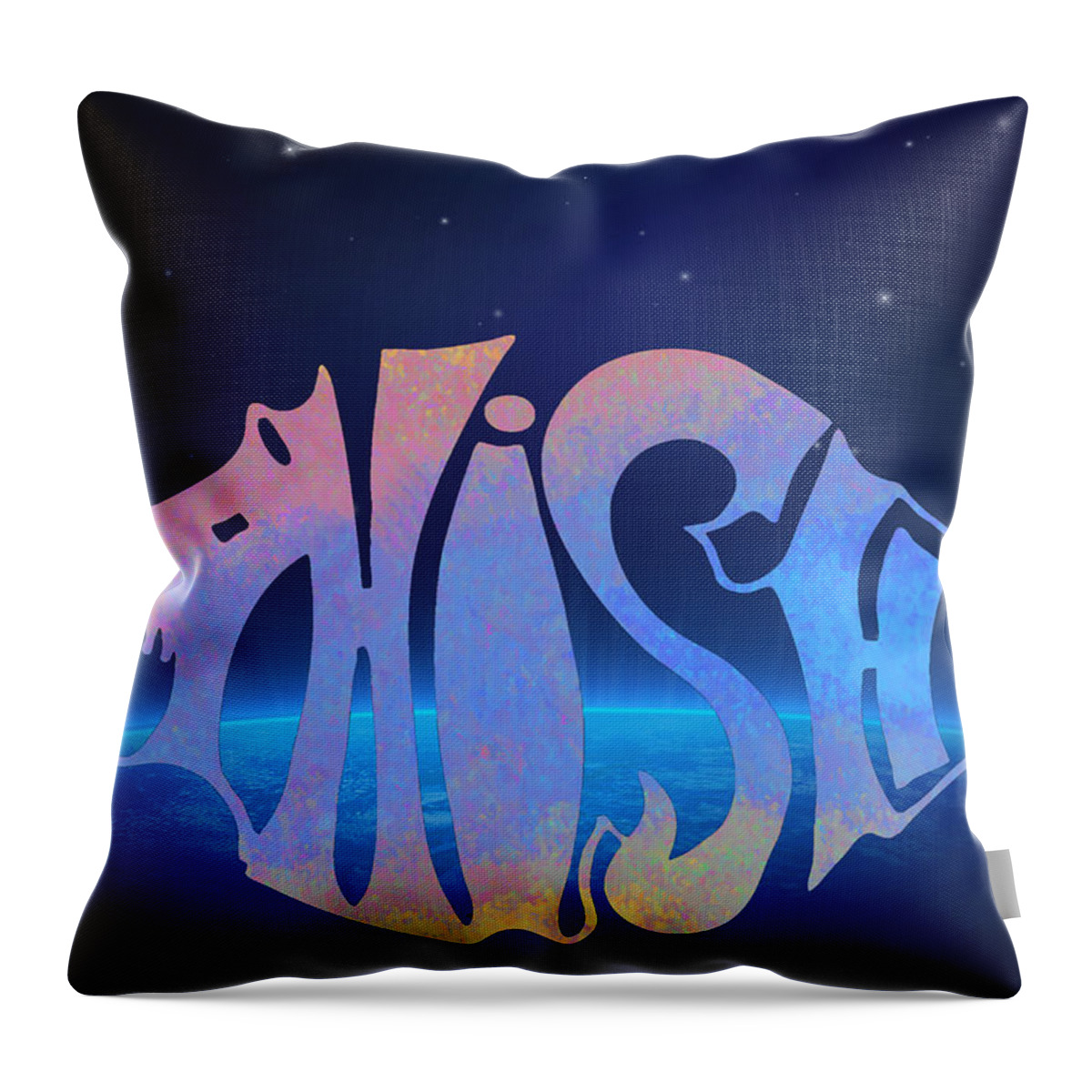 Phish Throw Pillow featuring the photograph Phish by Bill Cannon