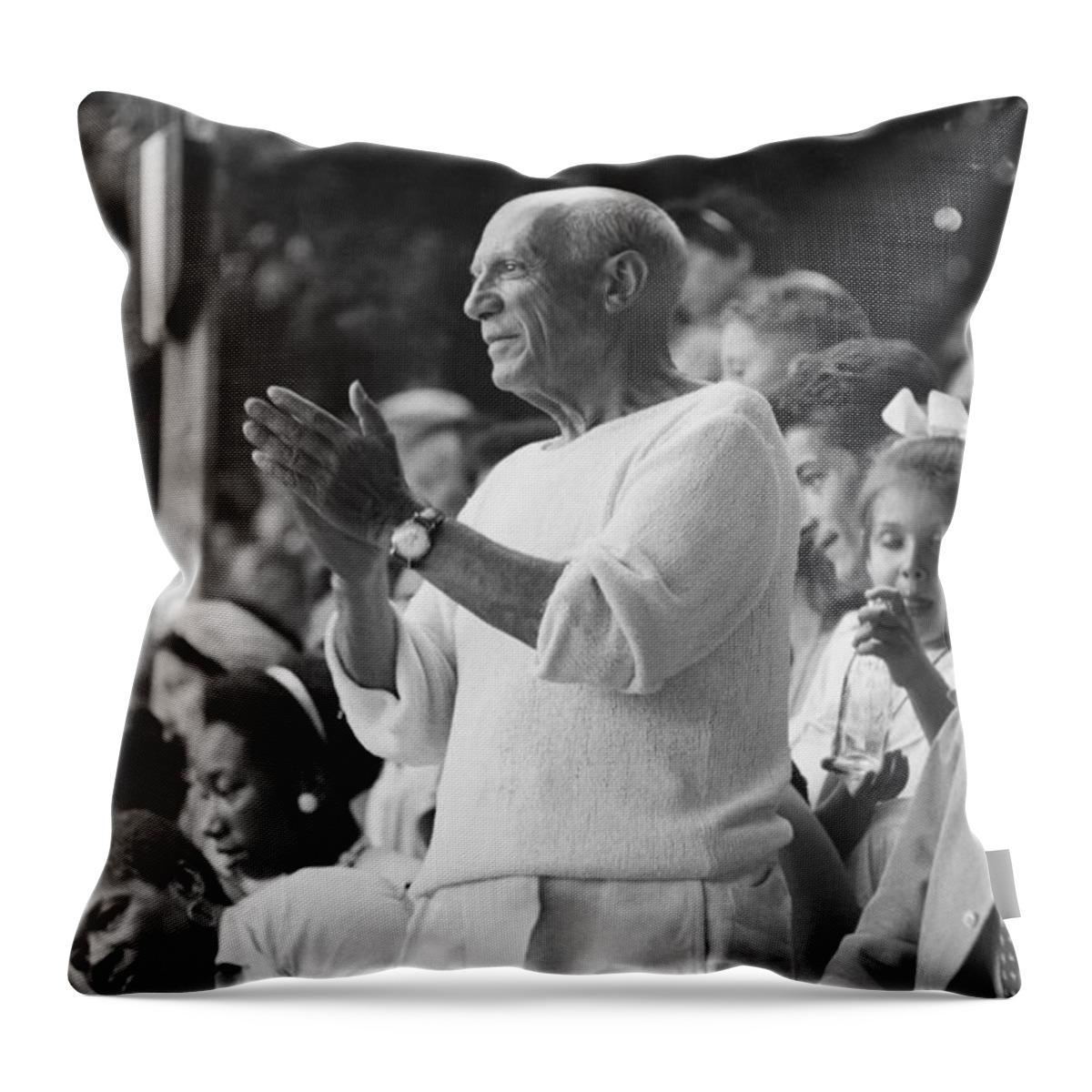 Art Throw Pillow featuring the photograph Picasso by Brian Brake