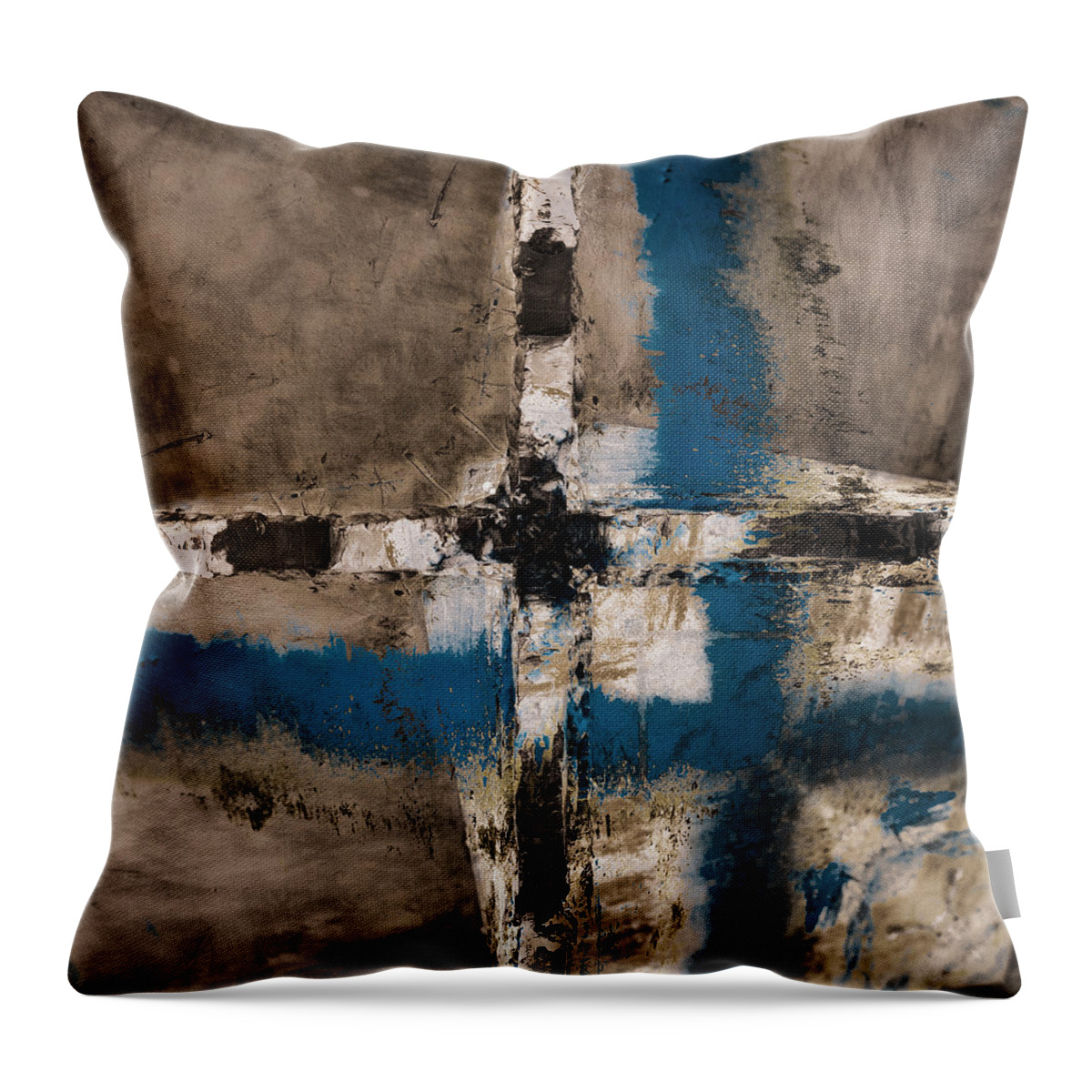 Black Throw Pillow featuring the photograph Prowess One by Carol Leigh