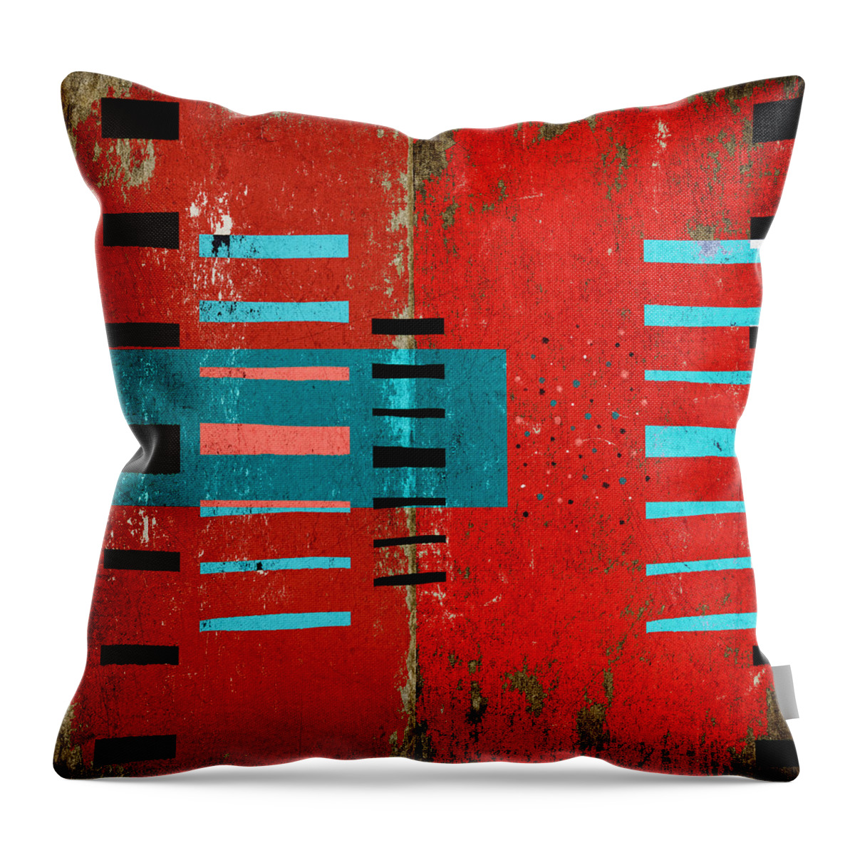 Red Throw Pillow featuring the photograph Reaching Out by Carol Leigh