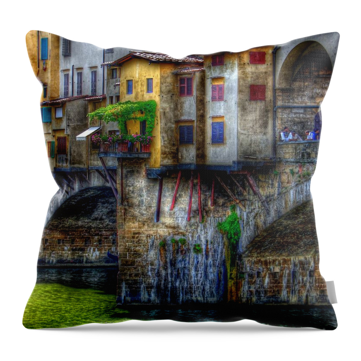 Room With A View Throw Pillow featuring the photograph Room With A View by Patrick Witz