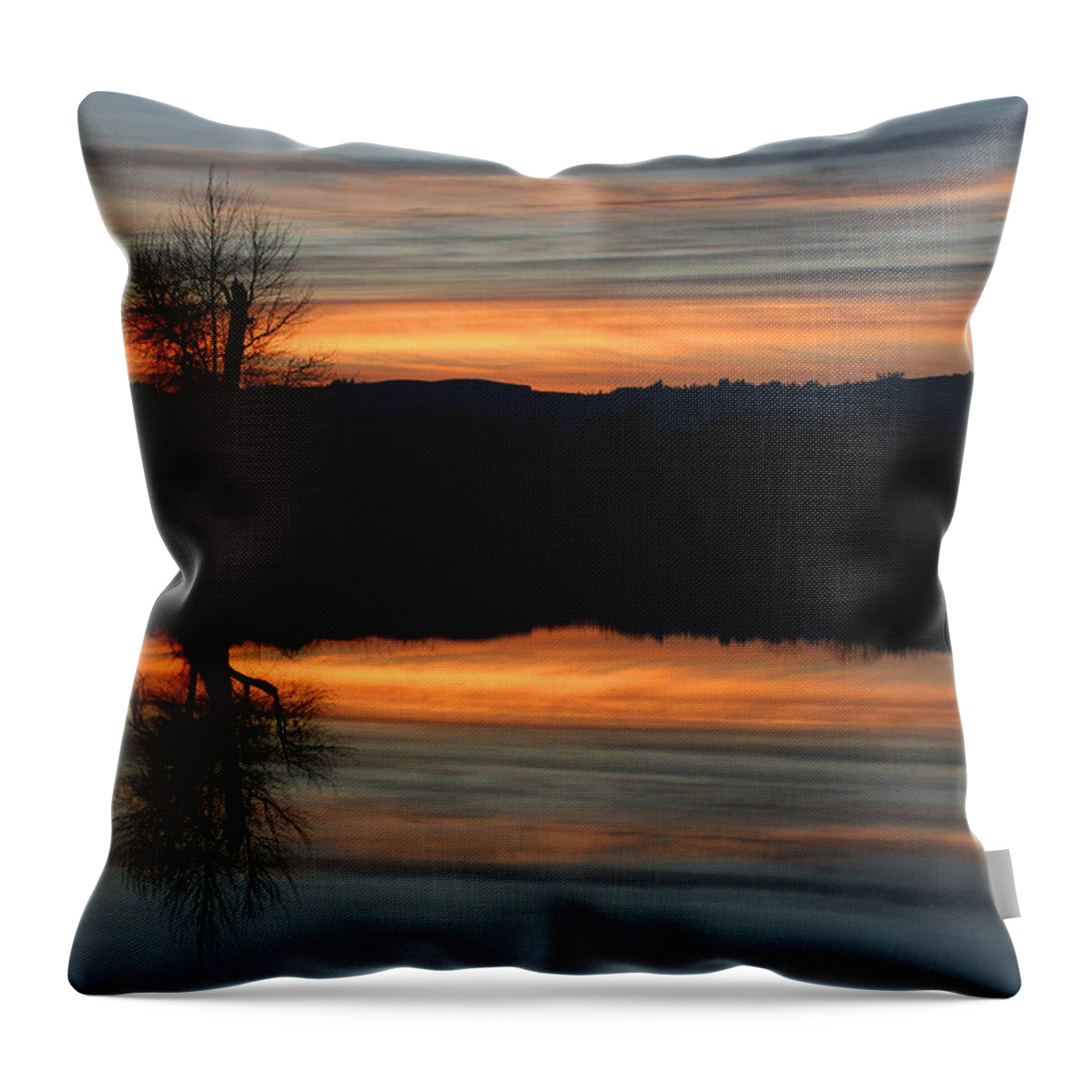 Oregon Throw Pillow featuring the photograph Sauvie Island by Steve Parr