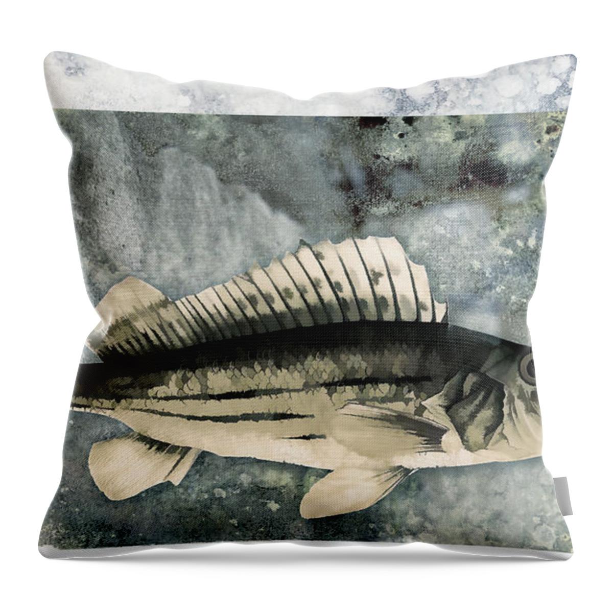 Fish Throw Pillow featuring the photograph Seaworthy by Carol Leigh