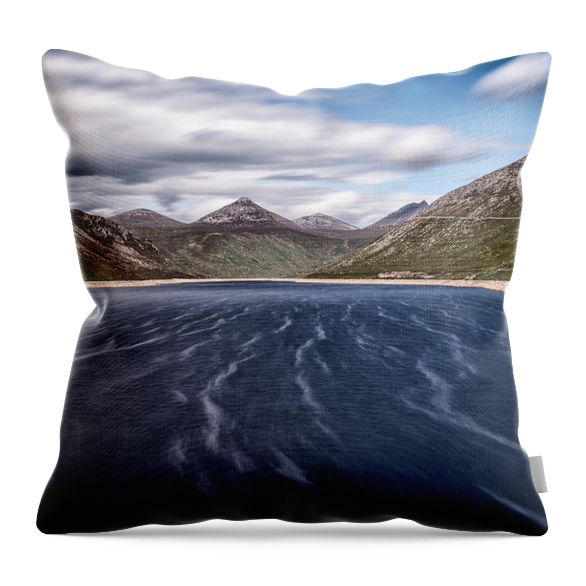 Silent Valley Throw Pillow featuring the photograph Silent Valley 1 by Nigel R Bell