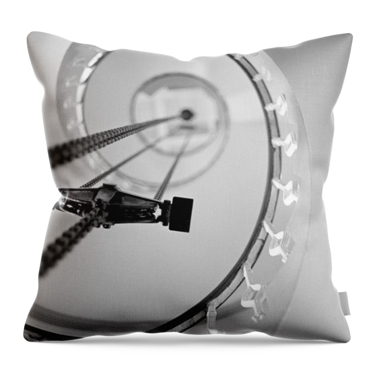 Spiral Throw Pillow featuring the photograph Spiral Staircase by Riccardo Mottola