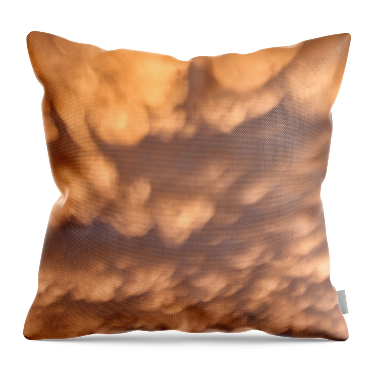 Sunset Throw Pillow featuring the photograph Sunset Pillows by William Selander