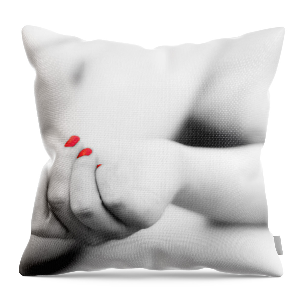 Adult Throw Pillow featuring the photograph Tania by Stelios Kleanthous